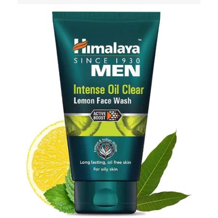 Himalaya Men Intense Oil Clear Lemon Face Wash: Your Solution for Oily Skin 100ml