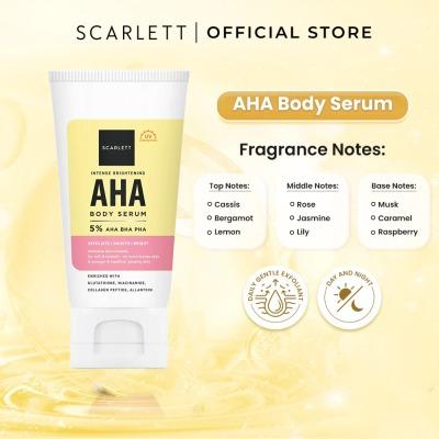 carlett Whitening Intense Brightening Body Serum – 5% AHA BHA PHA 120ml | Exfoliate, Brighten & Smooth Your Skin with Gentle Acids | Glow-Boosting Body Care