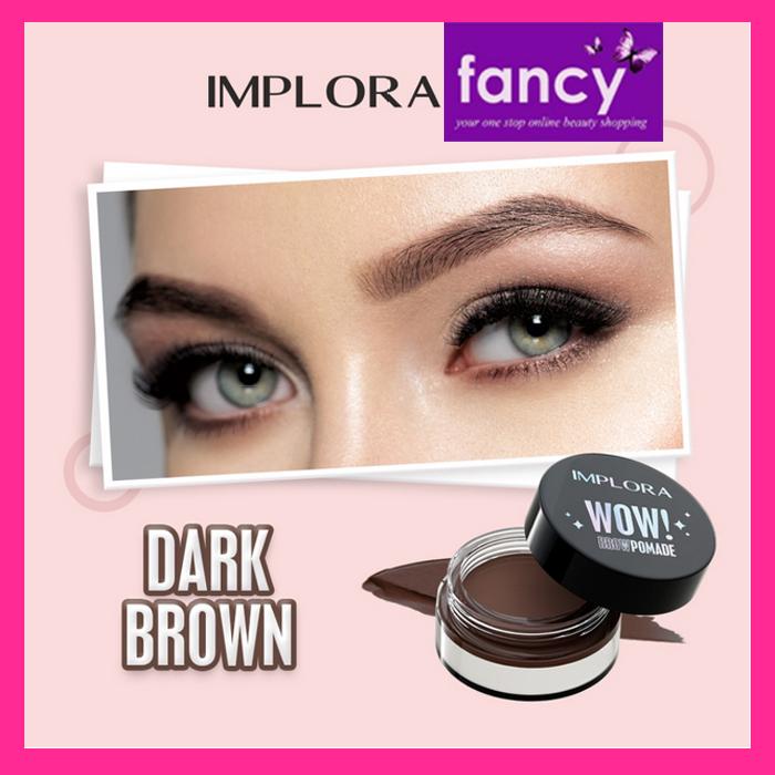 Implora WOW! Brow Pomade – Waterproof Eyebrow Pomade for Perfectly Defined Brows