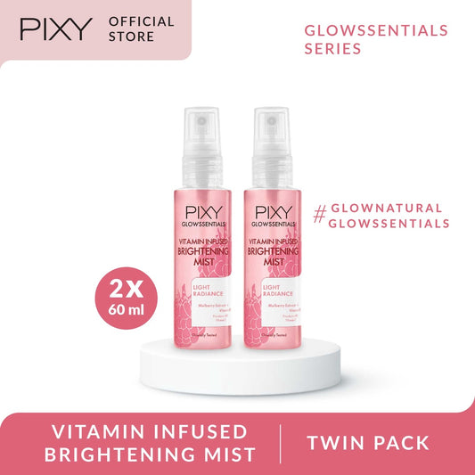 PIXY Glowssentials Vitamin Infused Brightening Mist Twin Pack