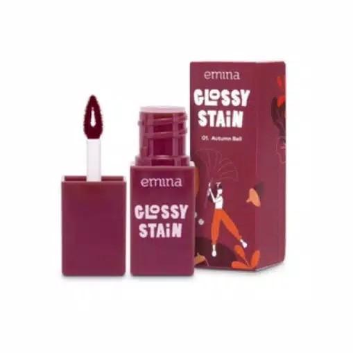 EMINA - Glossy Stain Lip Tint | Lightweight Long Lasting Lip Stain