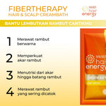 Makarizo Hair Energy Fibertherapy Hair & Scalp Creambath Kiwi 30 mL