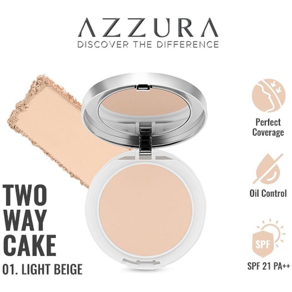 Azzura Loose Powder 02 Natural 30g | Smooth Matte Finish for Medium Skin Tone