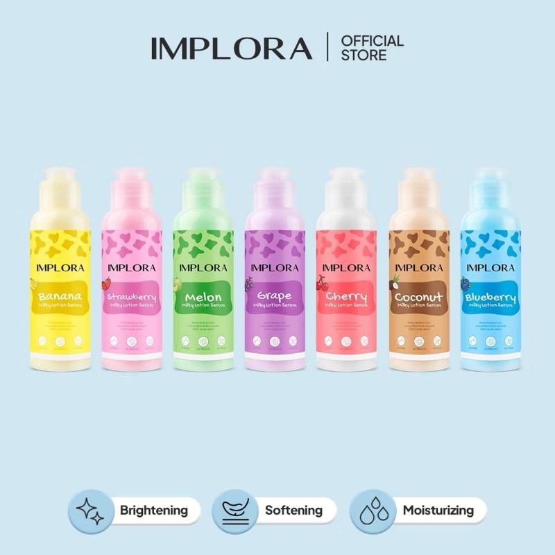 GlowTwins Duo: Implora Milky Lotion Serum - Buy 1 Get 1 Free!
