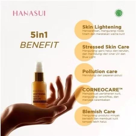 Hanasui LumiGlow Gold Whitening Serum – 20ml