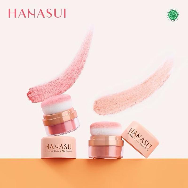 Hanasui Blush & Go – Airy Glow Cheek Powder