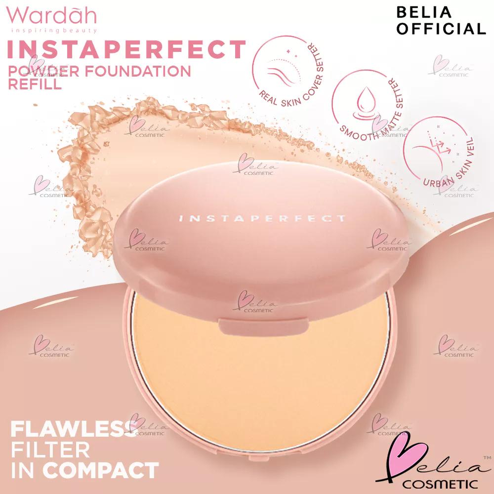 Belia Wardah Instaperfect Refill Matte Fit Powder Foundation 13g - Powder Refill