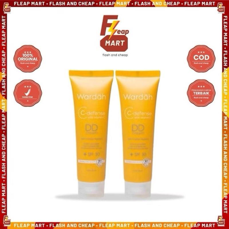 Wardah GlowGuard DD Cream - Vitamin C Radiance Boost 20ml for Sensitive Skin SPF Protection & Hydration