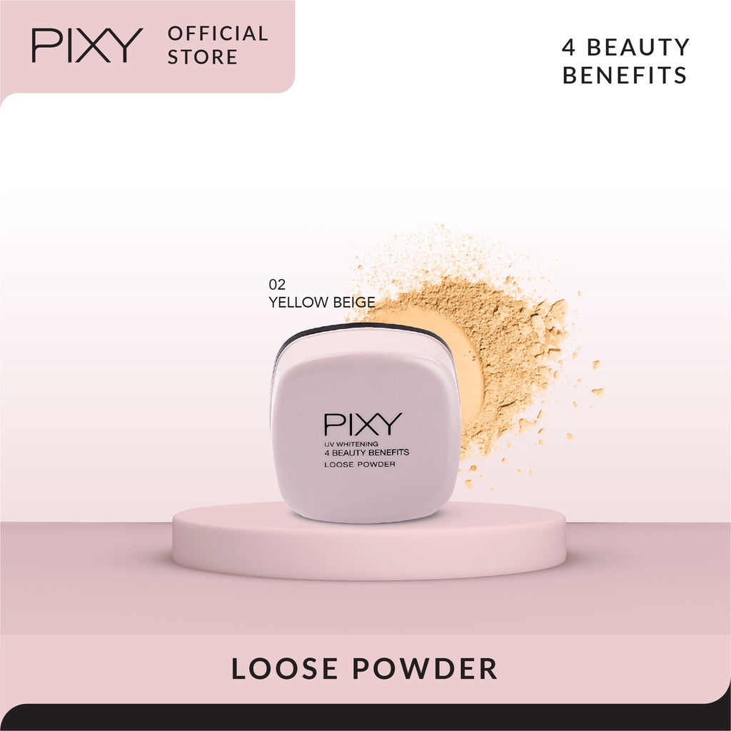 PIXY Loose Powder 4 Beauty Benefits 02 Yellow Beige