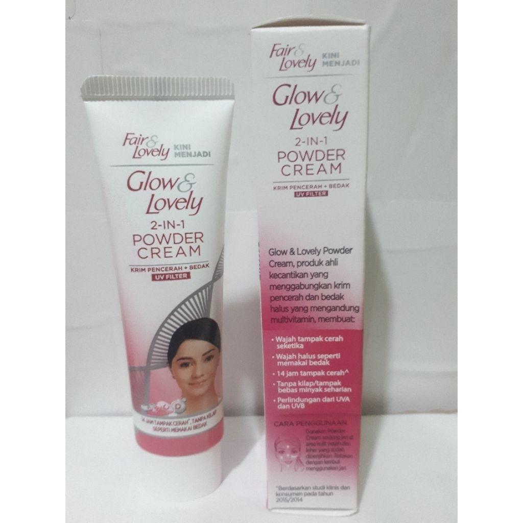 Glow & Lovely 2-in-1 Powder Cream 20g – Instant Brightening + Matte Finish in One Step!