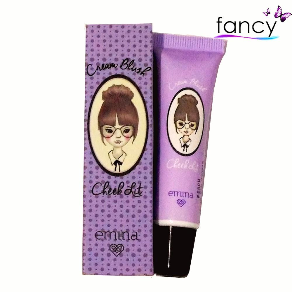 Emina Cheek Lit Cream Blush 10 ml - Blush On Cream Tahan Lama