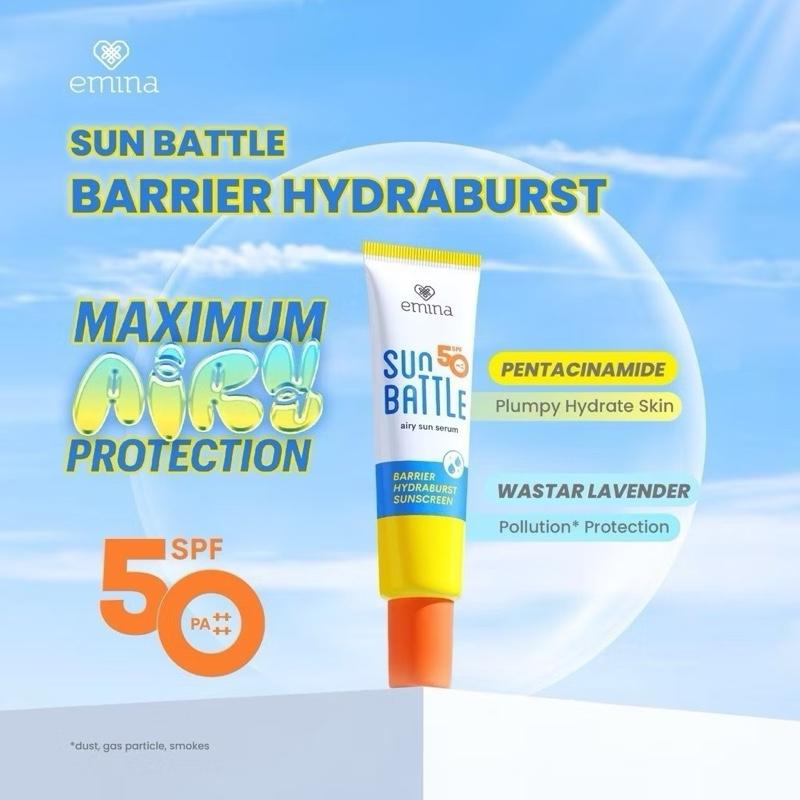 Emina Sun Duo Shield – Max Airy SPF50+ PA++++ Twin Pack