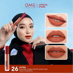OMG Oh My Glam Matte Tahan Lama Kiss Lip Cream 3.5g Lip Cream Matte