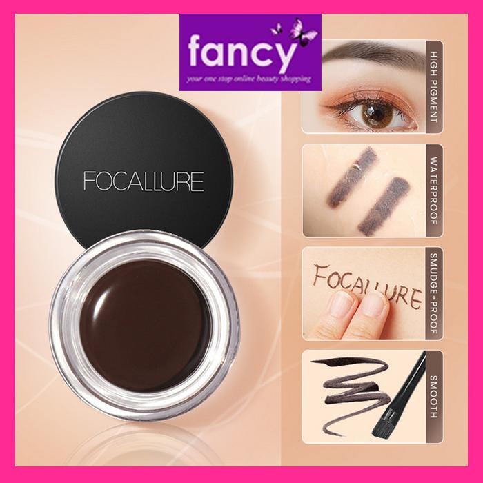 FOCALLURE Brow Cream Gel FA23 – Waterproof Eyebrow Pencil & Gel for Defined Brows