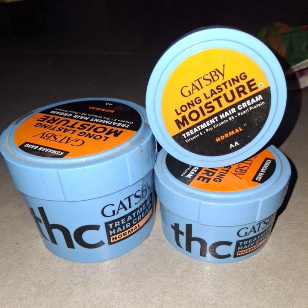 Gatsby Hair Cream Treatment Normal 125g – Daily Nourishment & Natural Shine for Healthy Men’s Hair