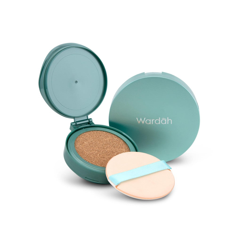 WARDAH Refill Exclusive Flawless Cover Cushion - Long Lasting Makeup - Tahan Lama dengan Bedak