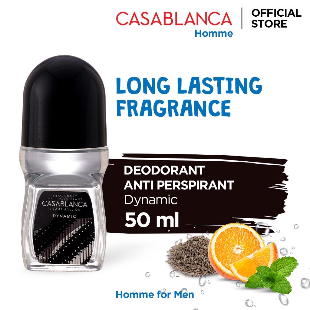 Casablanca Deodorant Roll On 50ml / Body Mist Cologne 100ml