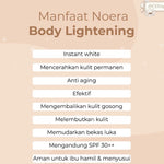 Noera Lightening Body Scrub | Scrub Pemutih Badan BPOM