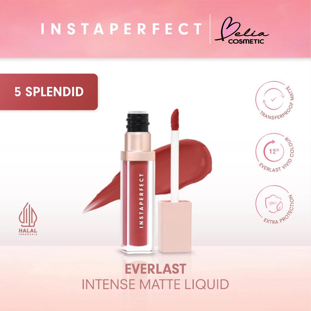 WARDAH Instaperfect Everlast Matte Lip Cream 4.2g – Bold Color | Long-Lasting | BPOM