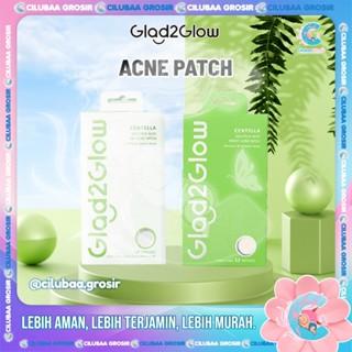 Glad2Glow Centella Salicylic Acid Acne Patch Day & Night Pimple Stickers for Clear Skin - GLADUBA GROSIR