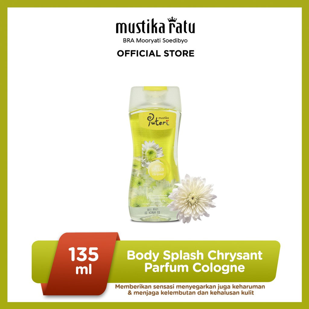 Mustika Puteri Body Splash Chrysant 135ml parfum cologne