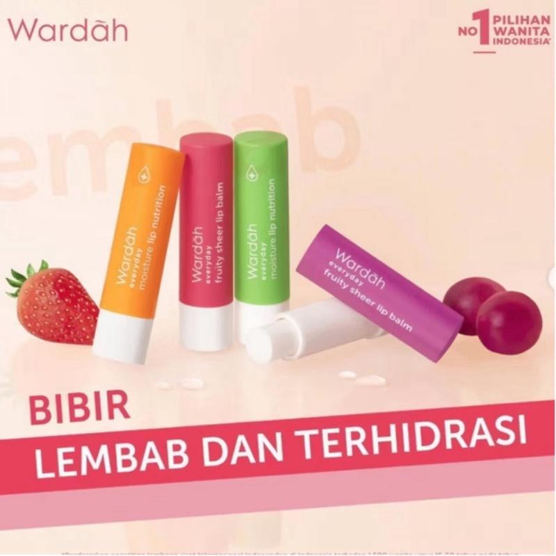 Wardah Fruity Kiss Moisture Balm – Everyday Lip Nutrition