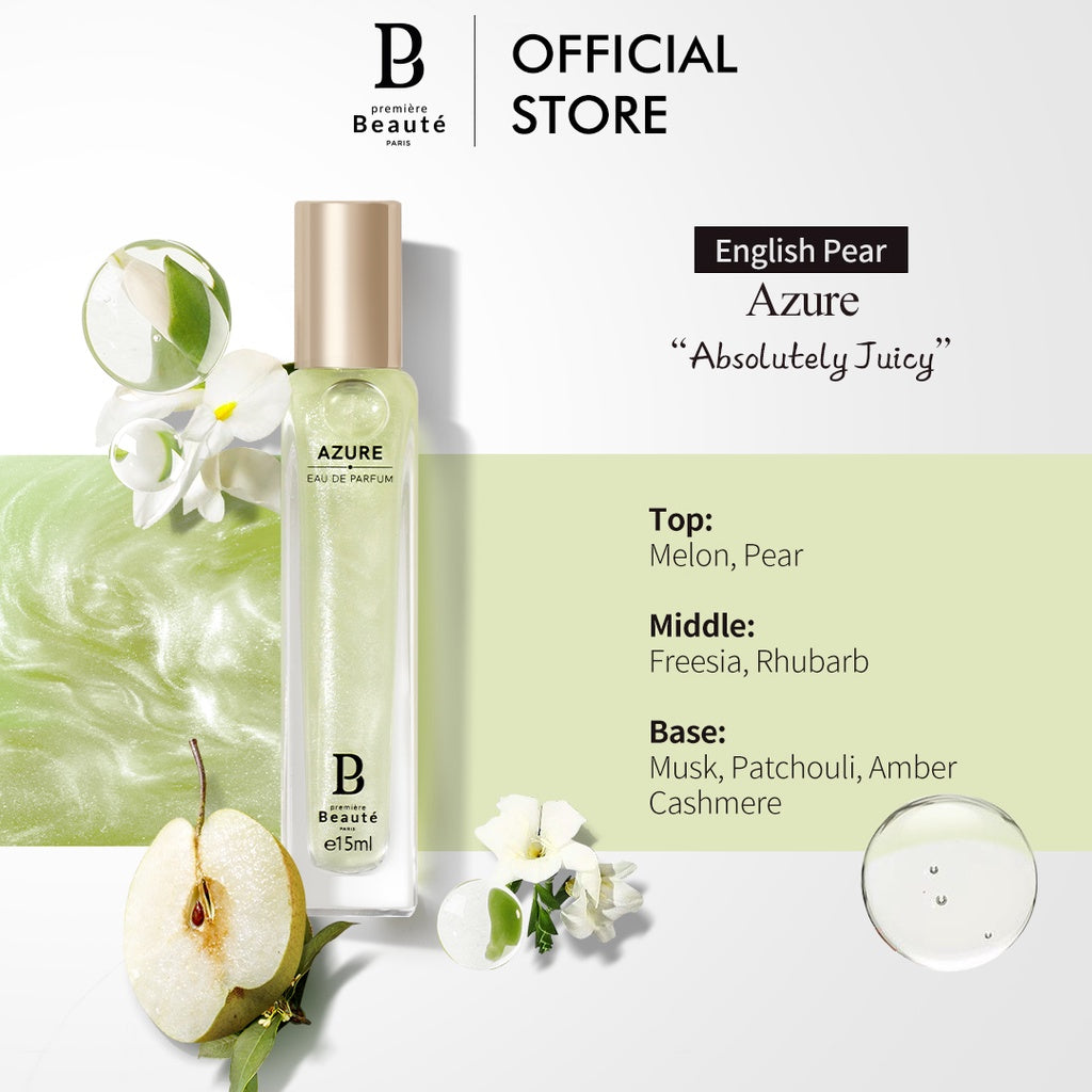 PREMIERE BEAUTE perfume Azure-English Pear EAU DE PARFUM 15ml/50ml EDP Unisex Tahan Lama 24 jam