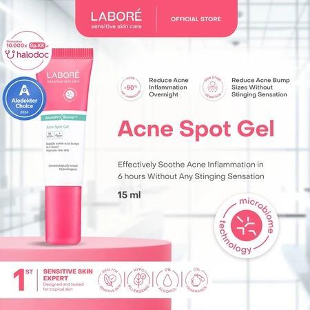 Labore AcnePro Biome Acne Spot Gel 15ml - Facial Treatment for Acne-Prone Skin with Salicylic Acid and Retinol