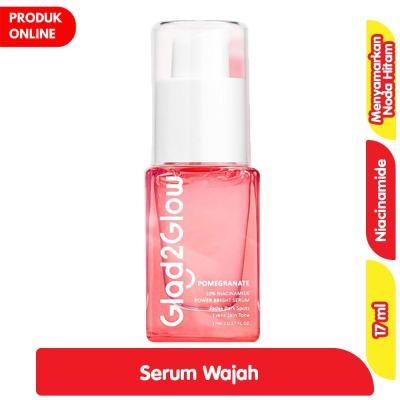 Glad2Glow Pomegranate Face Serum 10% Niacinamide Power Bright – 17ml | Brightening & Pore-Refining Glow Booster for All Skin Types