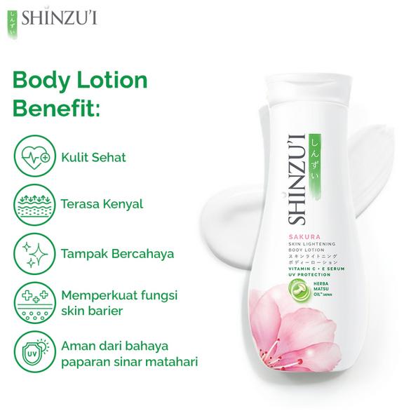 Shinzui Body Lotion 100ml – Skin Lightening & Brightening Moisturizer