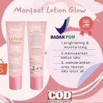 Lotion glow by heloise beauty (lotion pemutih / bekas luka / jerawat punggung) BPOM
