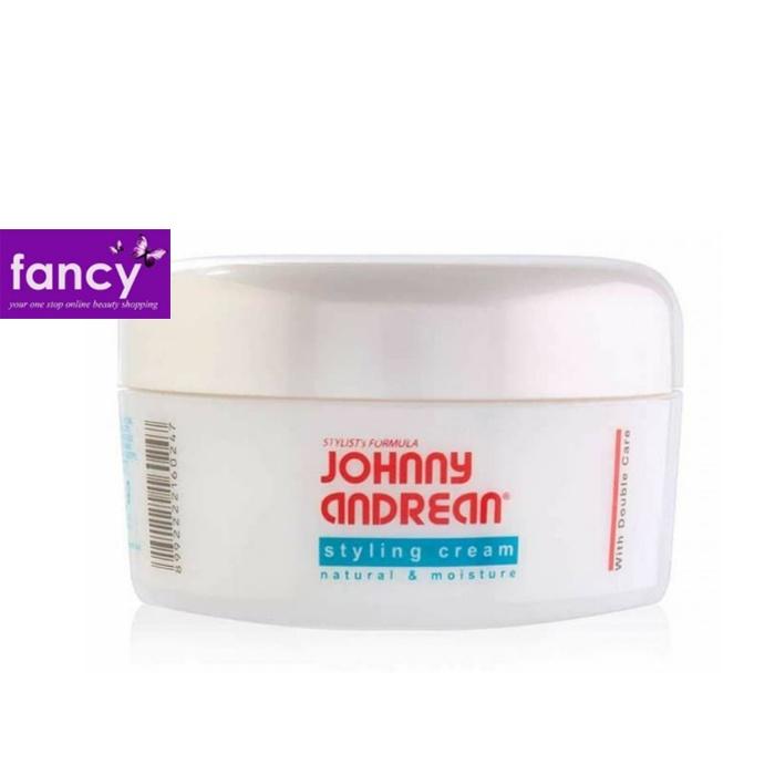 Johnny Andrean Styling Cream 125 gr Natural & Moisture Krim Minyak Rambut