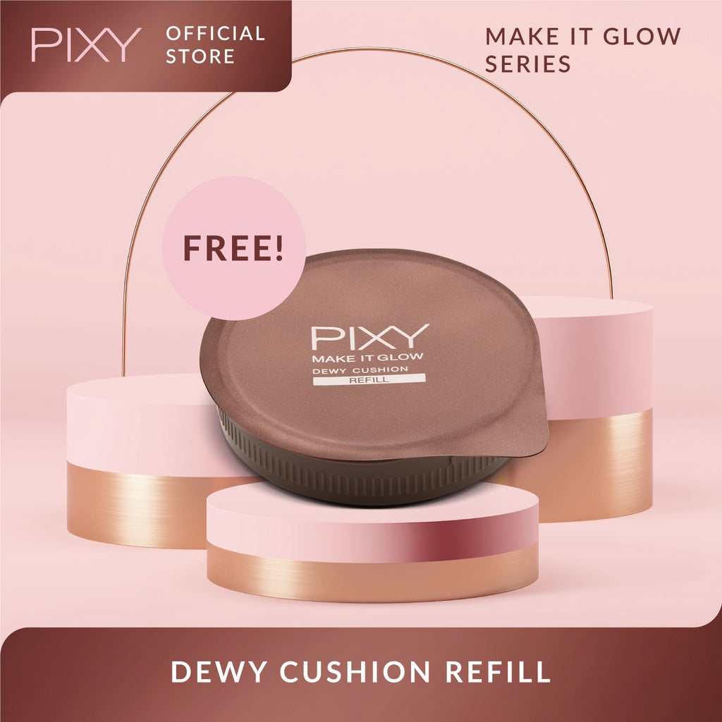 Paket PIXY Dewy Cushion 101 Light Beige