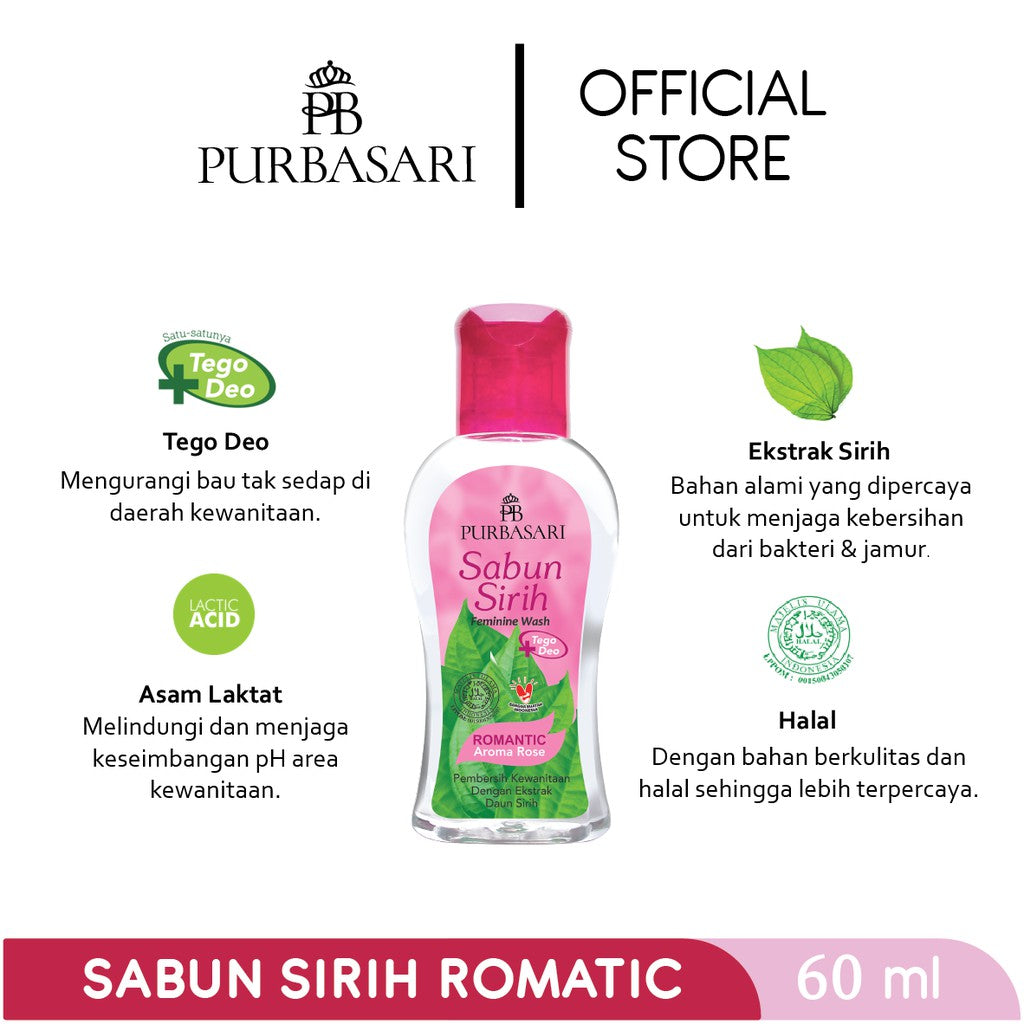 Purbasari Sabun Sirih 60 ml / Perawatan Kewanitaan / Pembersih Miss V