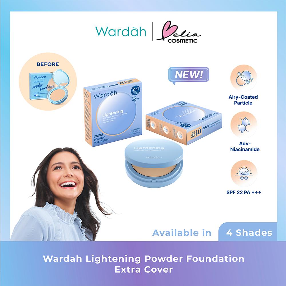 Wardah Everyday Luminous Foundation & Face Powder Set