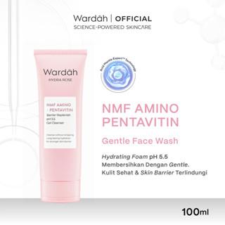 WARDAH – Hydra Rose Barrier Replenish Gel Cleanser 100ml | pH 5.5 with NMF Amino + Pentavitin