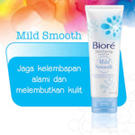 Biore Skin Caring Sabun Cuci Muka Untuk Kulit Kering Mild Smooth Natural Moisturizer 100 gr - Facial Wash