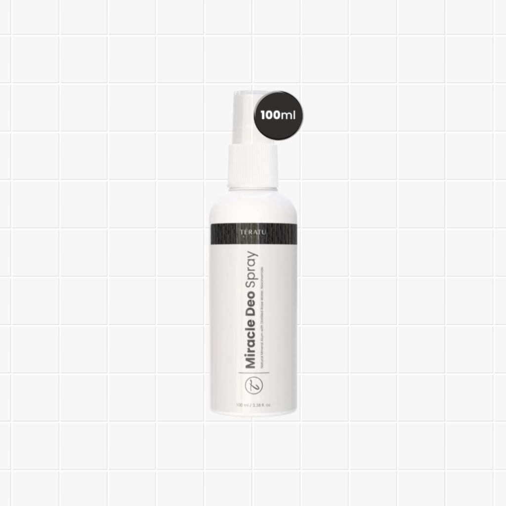 TERATU BEAUTY (Spray) Miracle Deo Spray Deodorant (BPOM Certified)