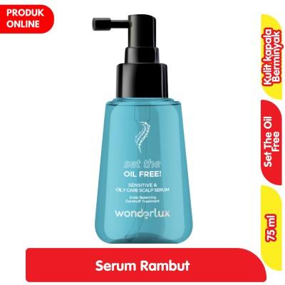 Wonderlux Set The Oil – Scalp Refreshing Oil-Free Serum for Oily Scalp 75ml