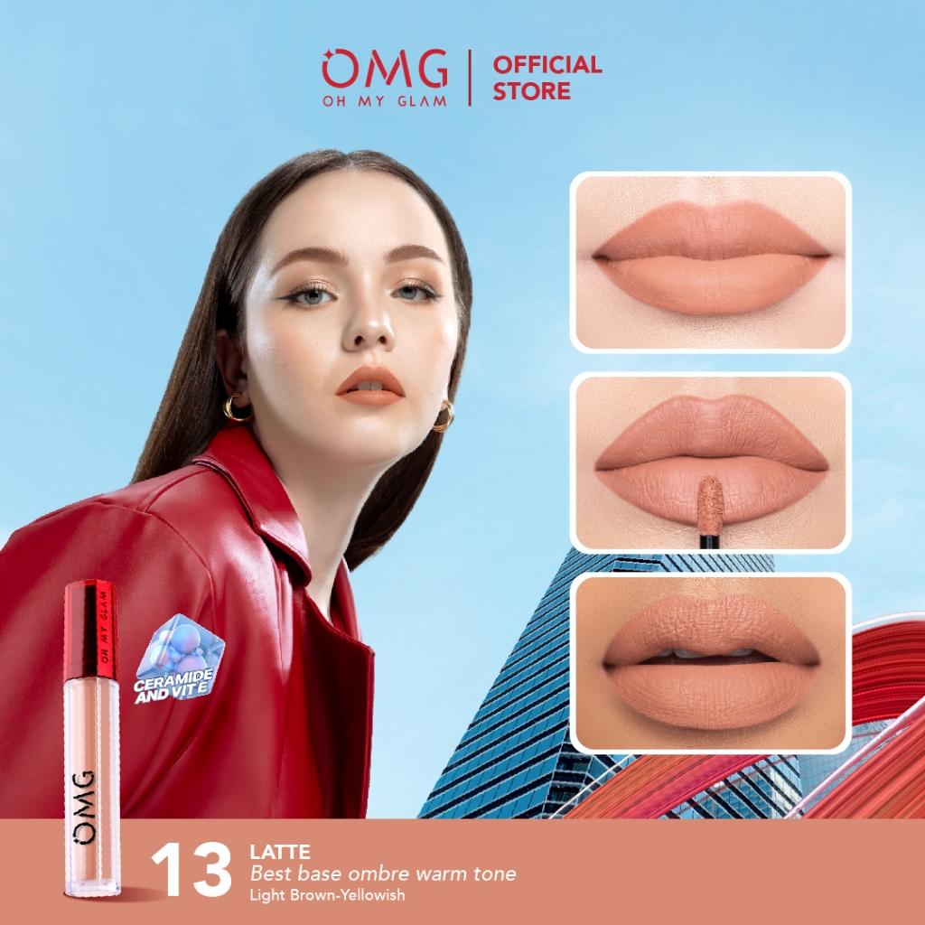 FANCY X JULOI BEAUTY OMG Oh My Glam Mattelast Lip Cream 2.9g | Lip Cream Matte Dengan Warna Intense, Tahan Lama & Ringan