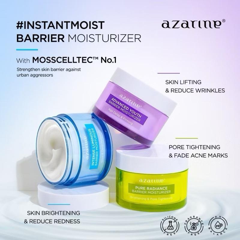 Azarine GlowLock Barrier Moisturizer – Lightweight Daily Hydration (30ml)