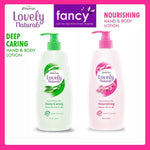 Emeron Lovely Natural / White UV Hand Body Lotion 400 ml Deep Caring / Nourishing / Glow / Moisture / Nourish / Smooth Bright