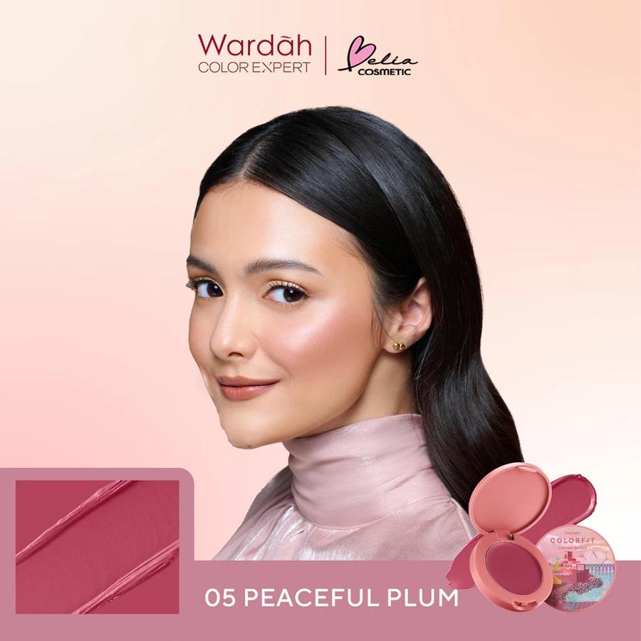 WARDAH Belia Colorfit Cream Blush 3g  Intense & Pigmented  Blush On  Bpom