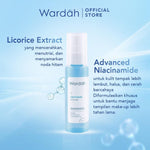 Wardah Lightening Face Mist 60ml - Spray 3-in-1Untuk Primer, Setting Spray & Refresh