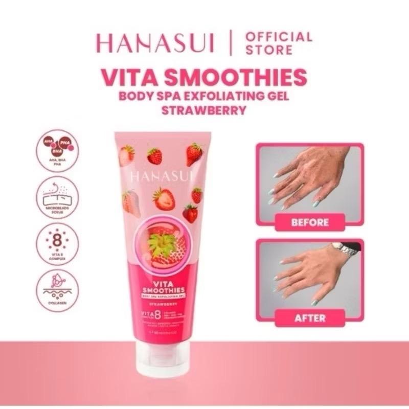 Hanasui VitaSmooth Spa Glow Gel – Exfoliate & Radiate (180ml)