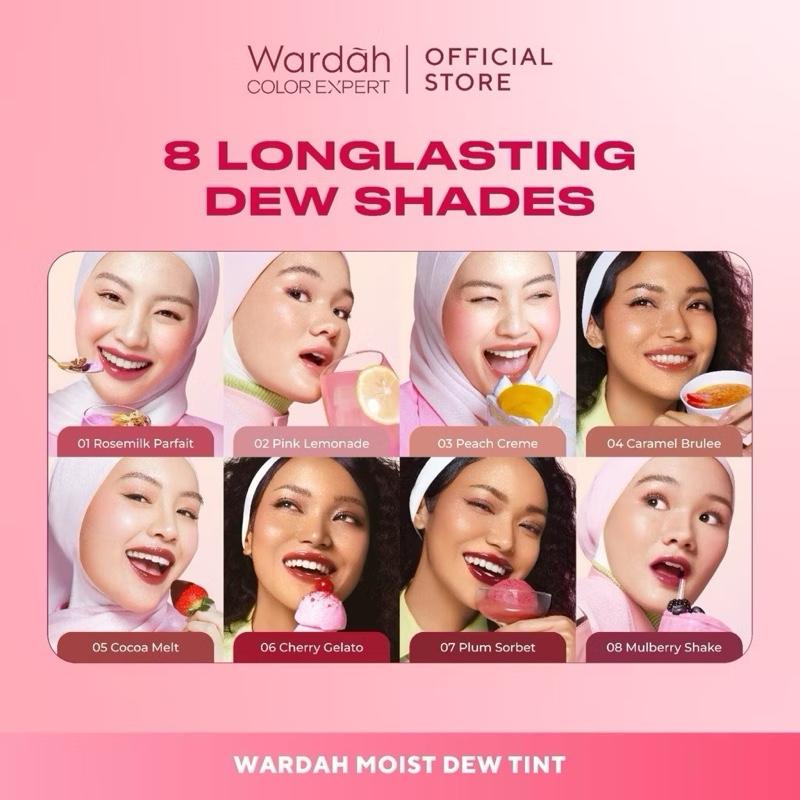 Wardah 24H Glossy Dew Lip Tint with Oatmilk & Pentavitin – Longwear, School-Safe & Hydrating Stain