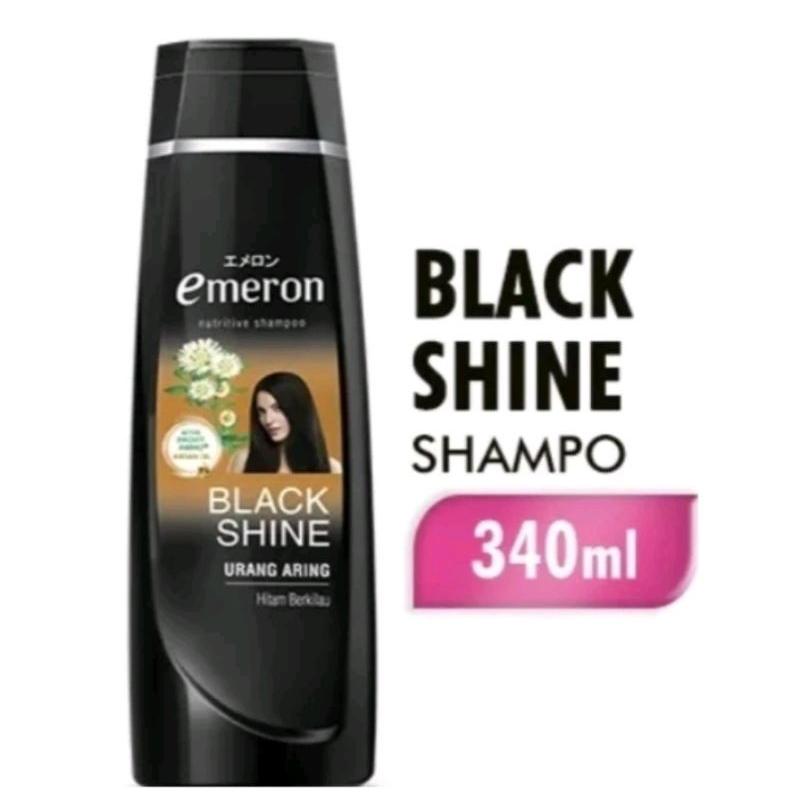 Emeron Nutritive Shampoo with Active Provit Amino - Nourishing Hair Care for Everyday Use 170ml Anti Dandruff Black Shine Hijab Soft Smooth Clean Fresh Hair Fall Control