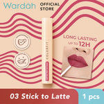 [LIP MATTE TAHAN LAMA] WARDAH Colorfit Last All Day Lip Paint 4 gr (Shade 1-12) Tahan Lama Hingga 12 Jam - Transferproof dengan One Swipe Coverage - Warna Intense - Lipstik Tahan Air dan Minyak - Liptint Anak Sekolah - Liptint - Makeup