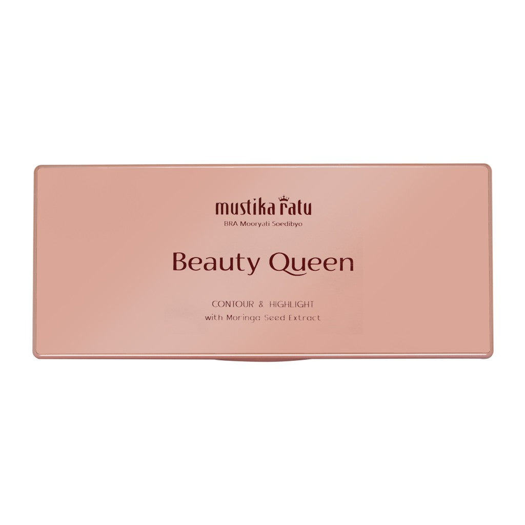 Beauty Queen Contour & Highlight Powder Face Sculpt Cream Mustika Ratu