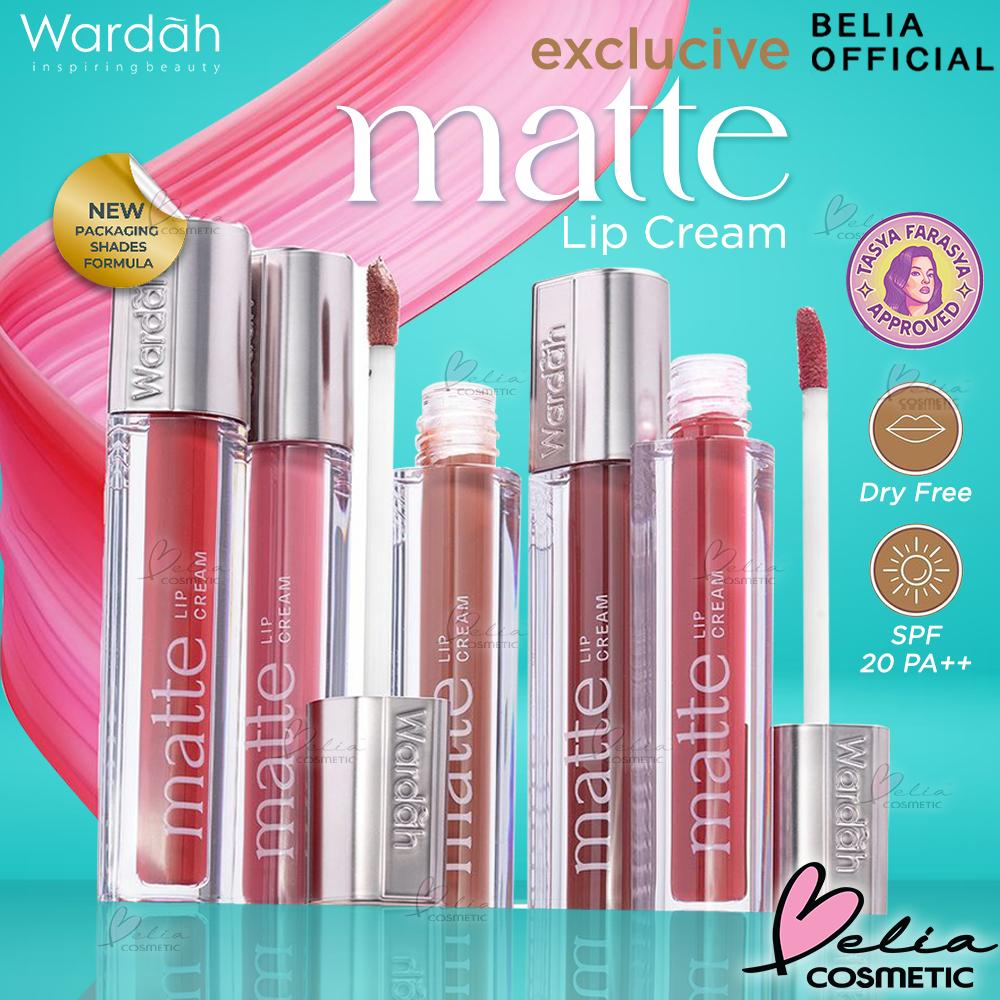 WARDAH Lip Cream - Matte, Moist, & Protected - Only at Serba Ada!